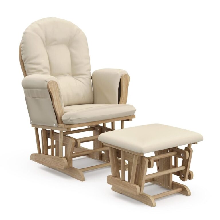 Nursery Glider With Ottoman