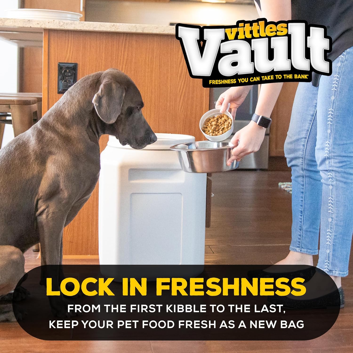 Vittles Vault Outback Airtight Pet Food Storage Container