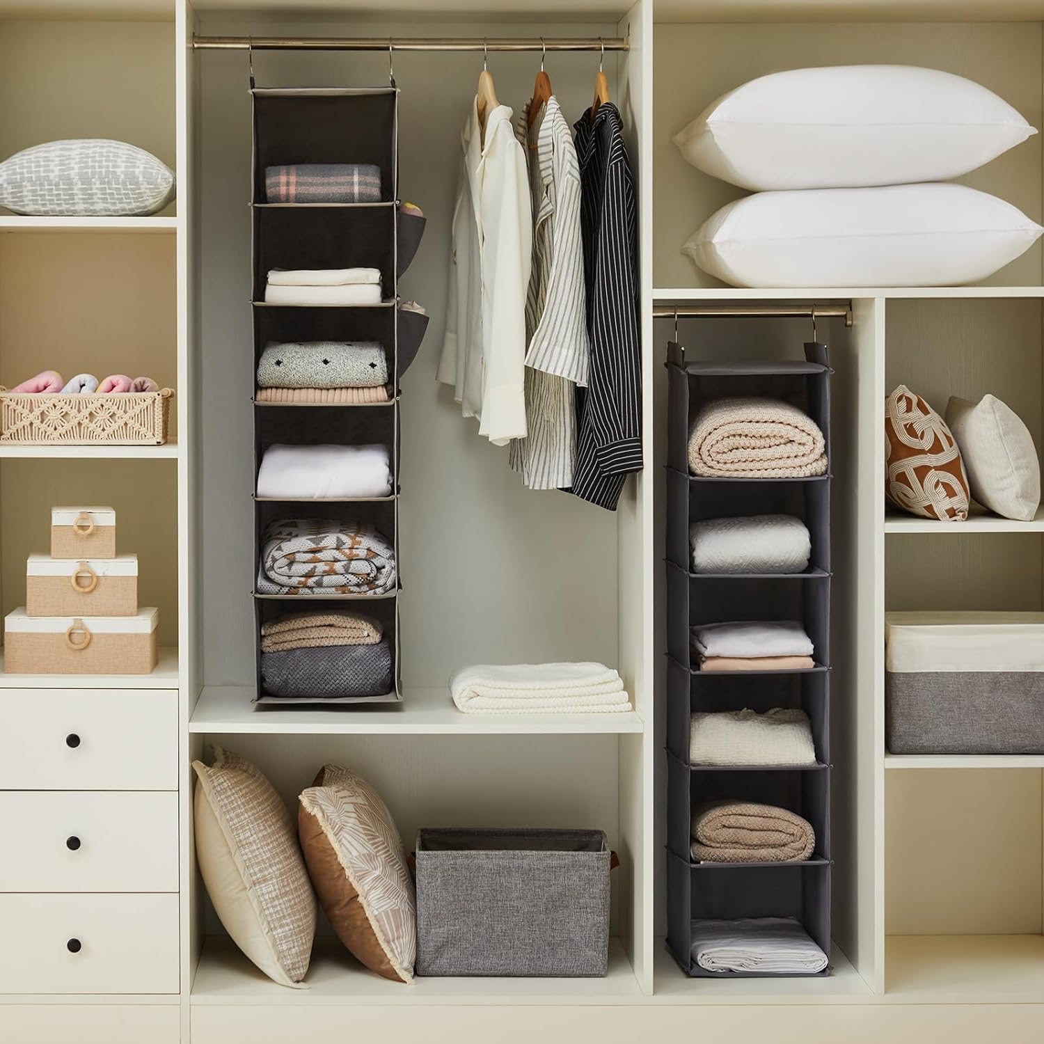 YOUDENOVA Hanging Closet Organizer