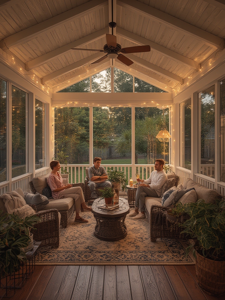 small screened in porch ideas - Illustration 3