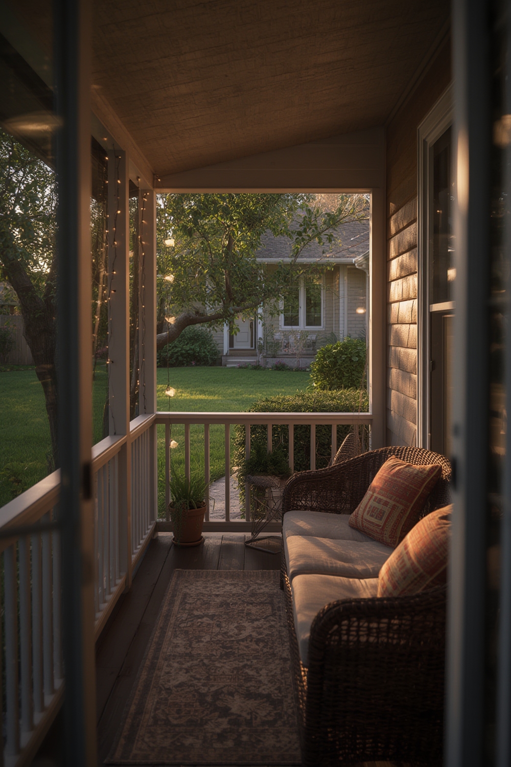 small screened in porch ideas - Illustration 1