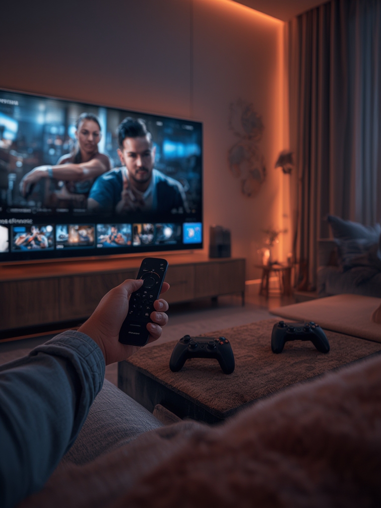 fire stick in action