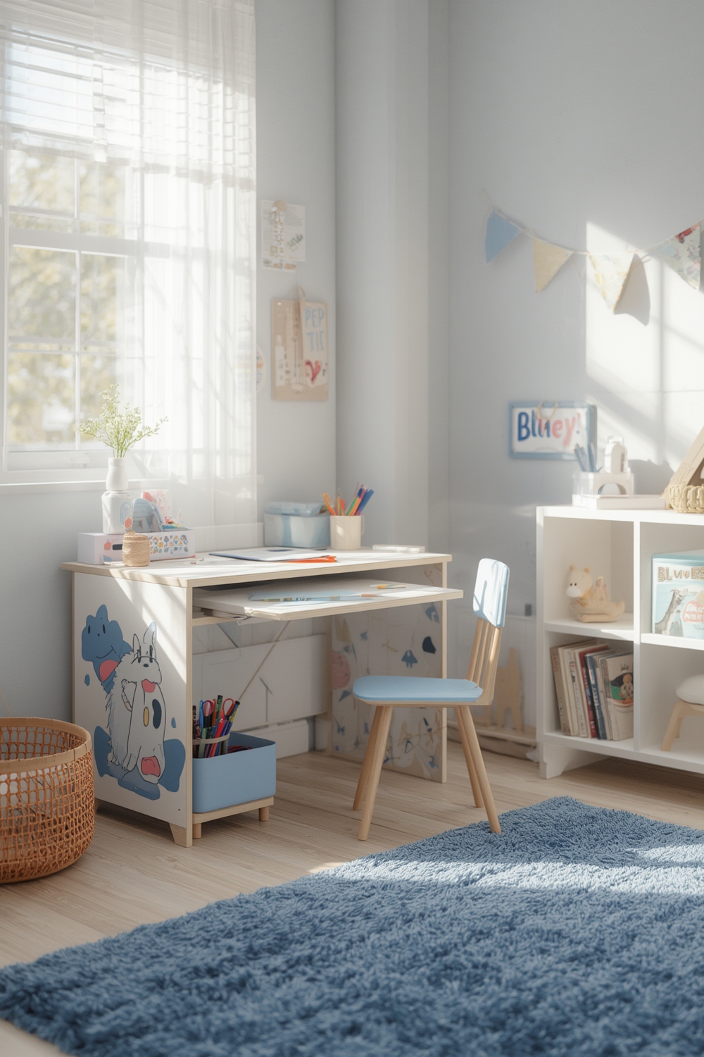 Bluey desk product view
