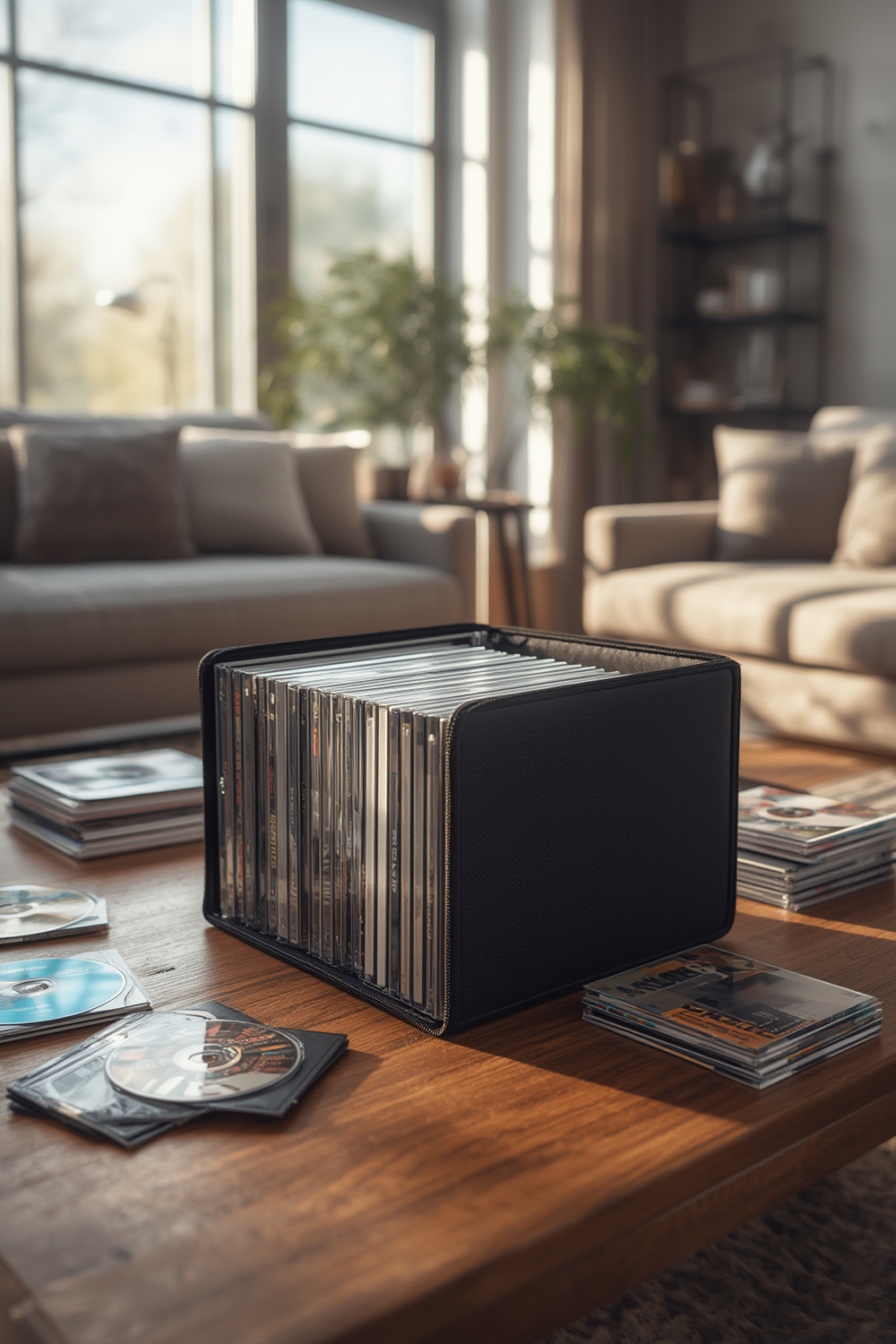 CD storage product view