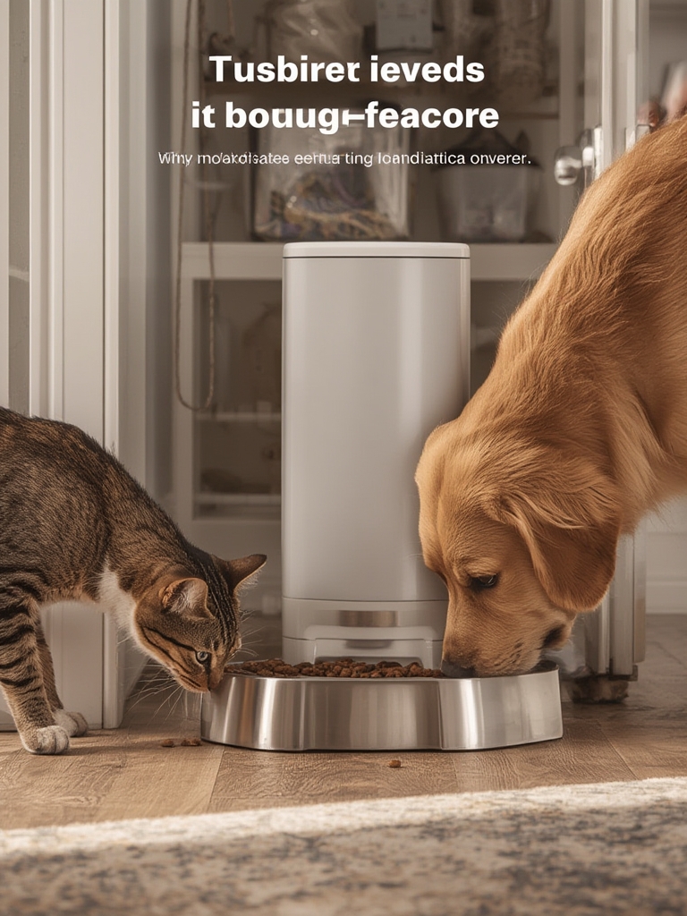 gravity feeder in action