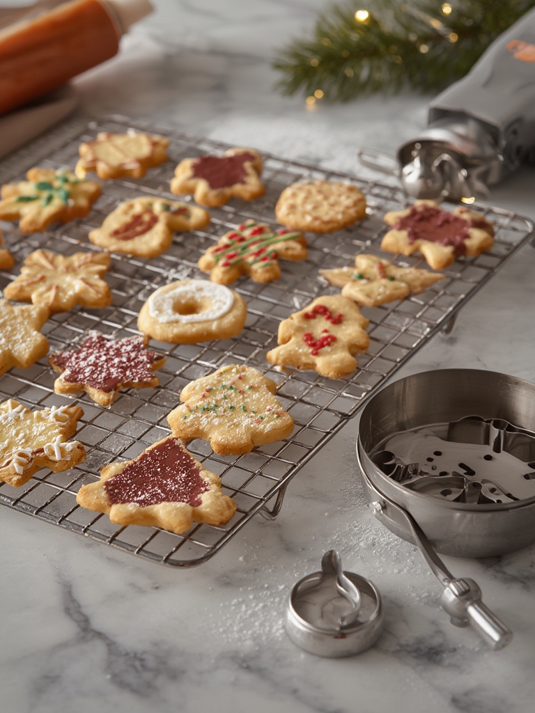 cookie press in action