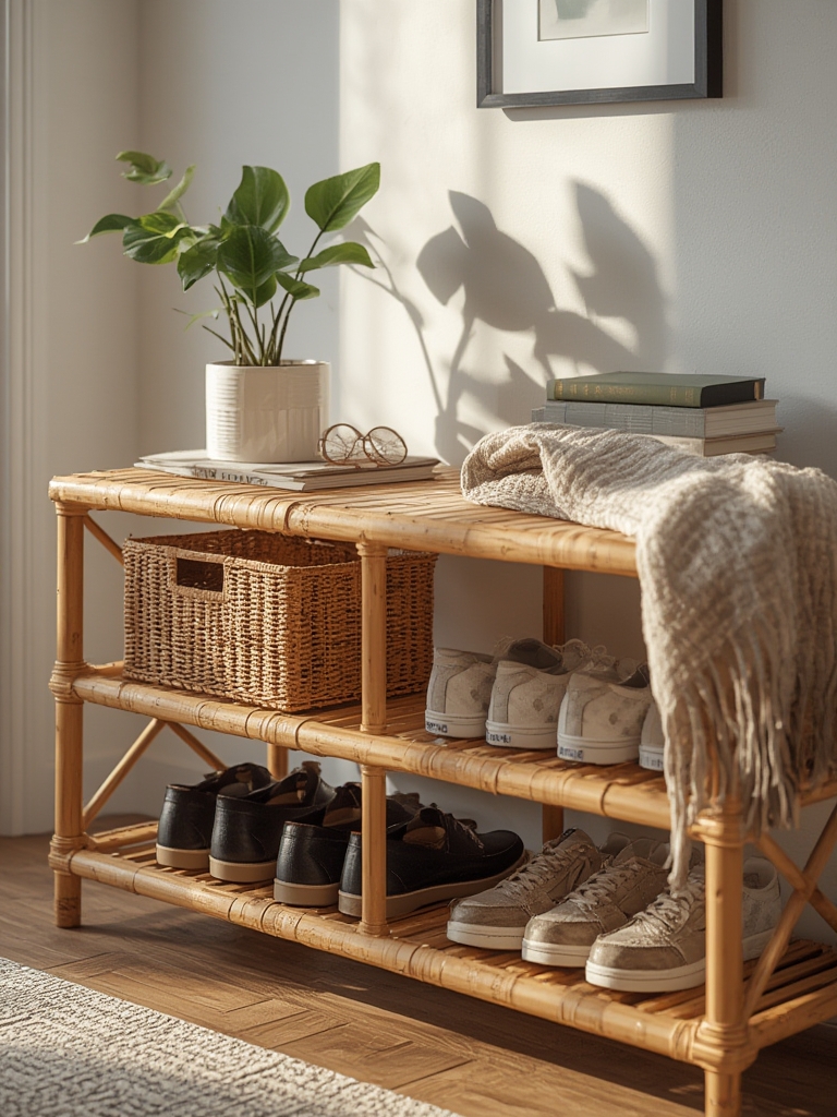 shoe bench in action