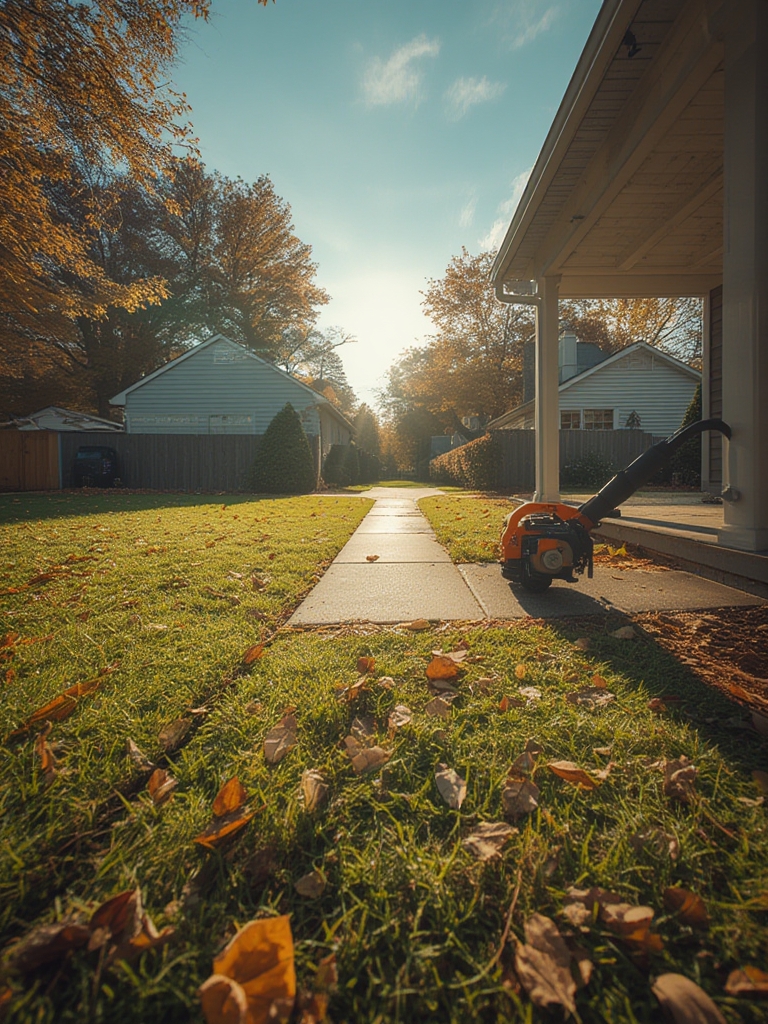 battery powered leaf blower - Illustration 3