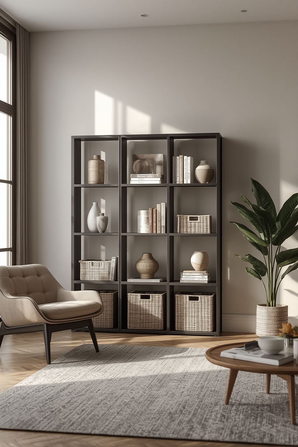 bookshelf organizer product view