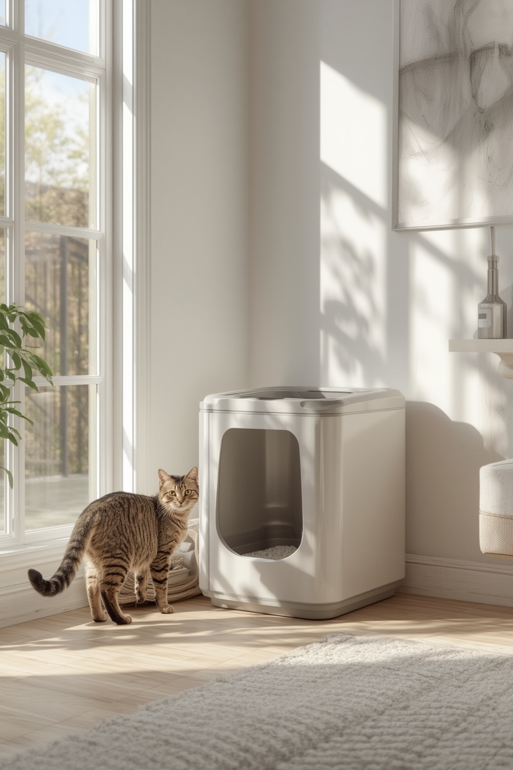 cat litter product view