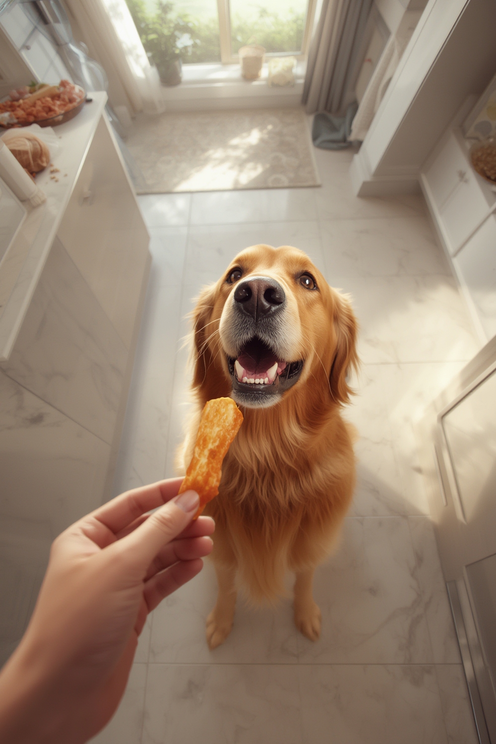 chicken jerky product view