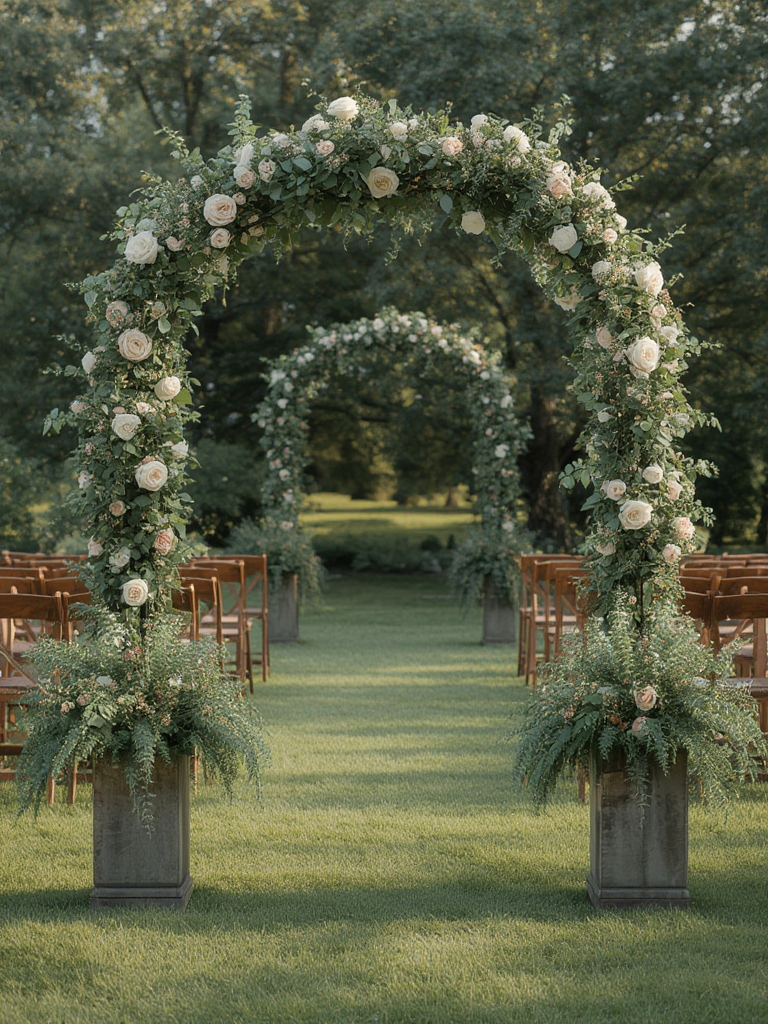 garden arch in action