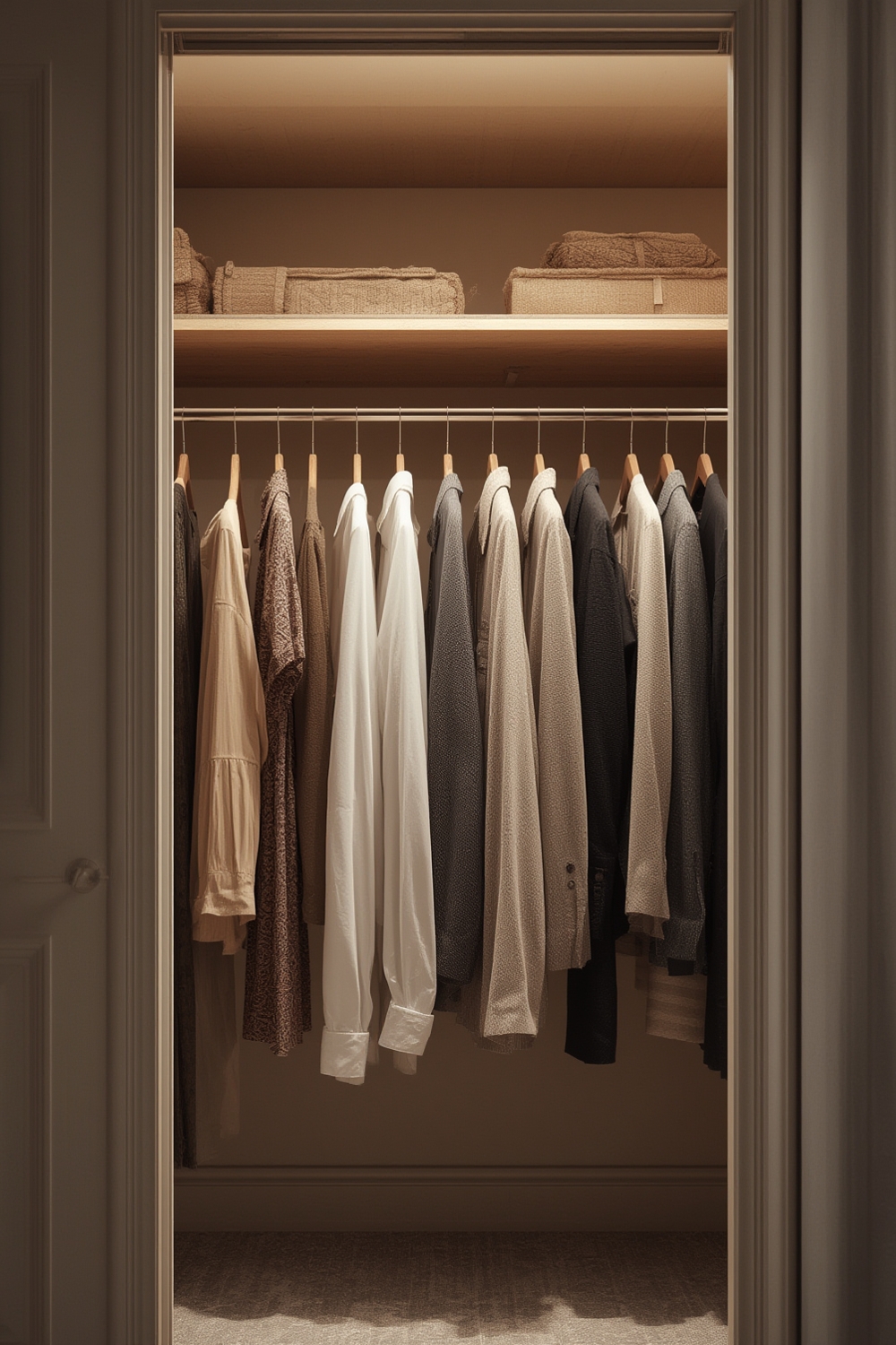 closet organizer product view