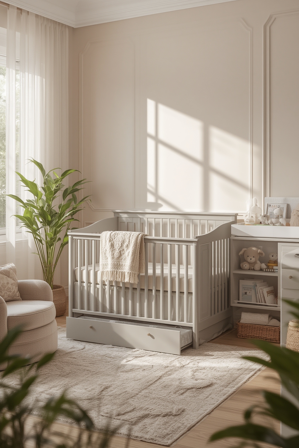 convertible crib product view