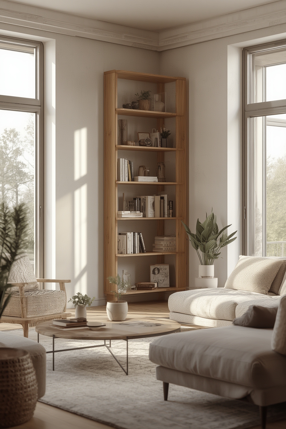 corner shelf product view