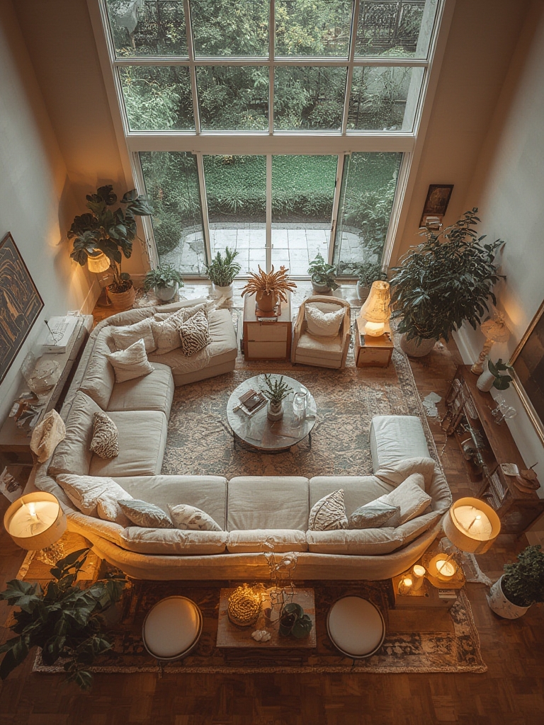 curved sectional sofa - Illustration 3