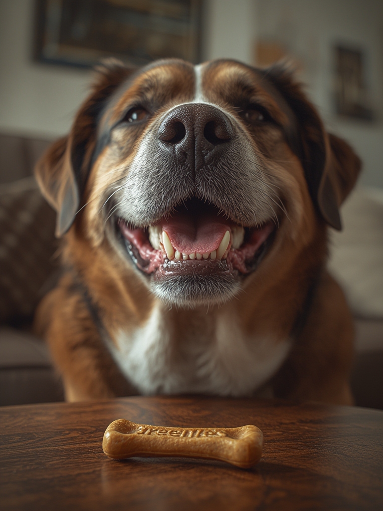dental treats in action