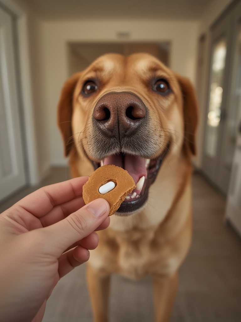 pill pockets in action