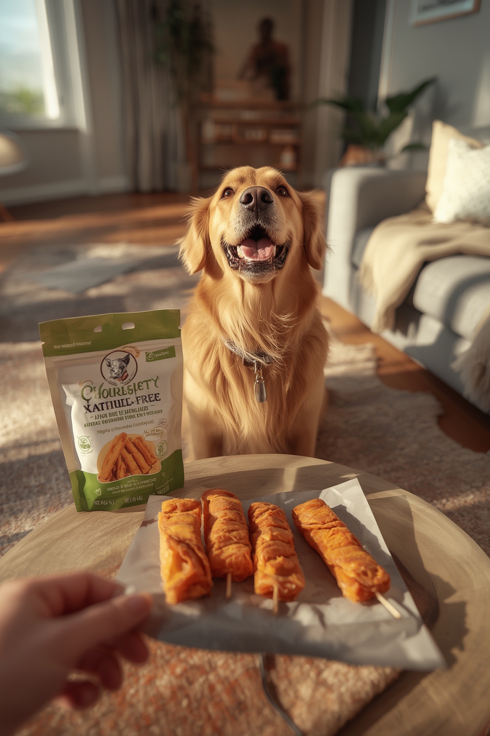 dog treats product view