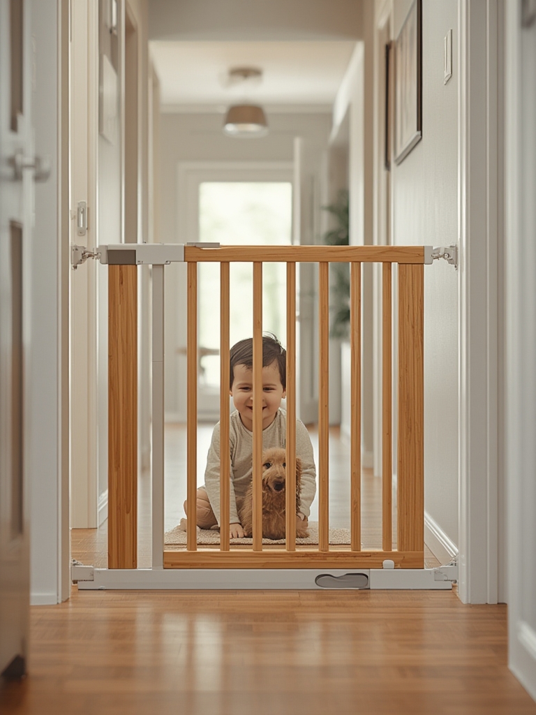 bamboo gate in action