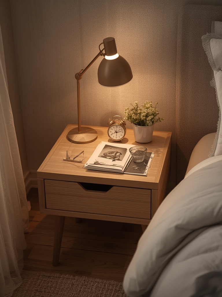 side table in action