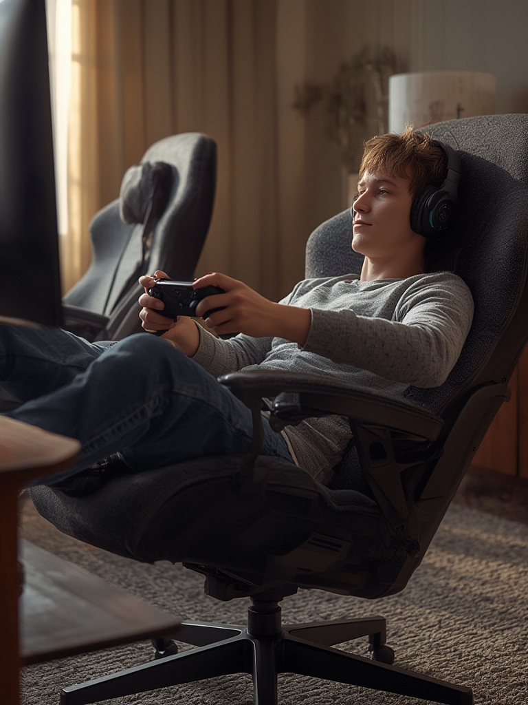 swivel chair in action