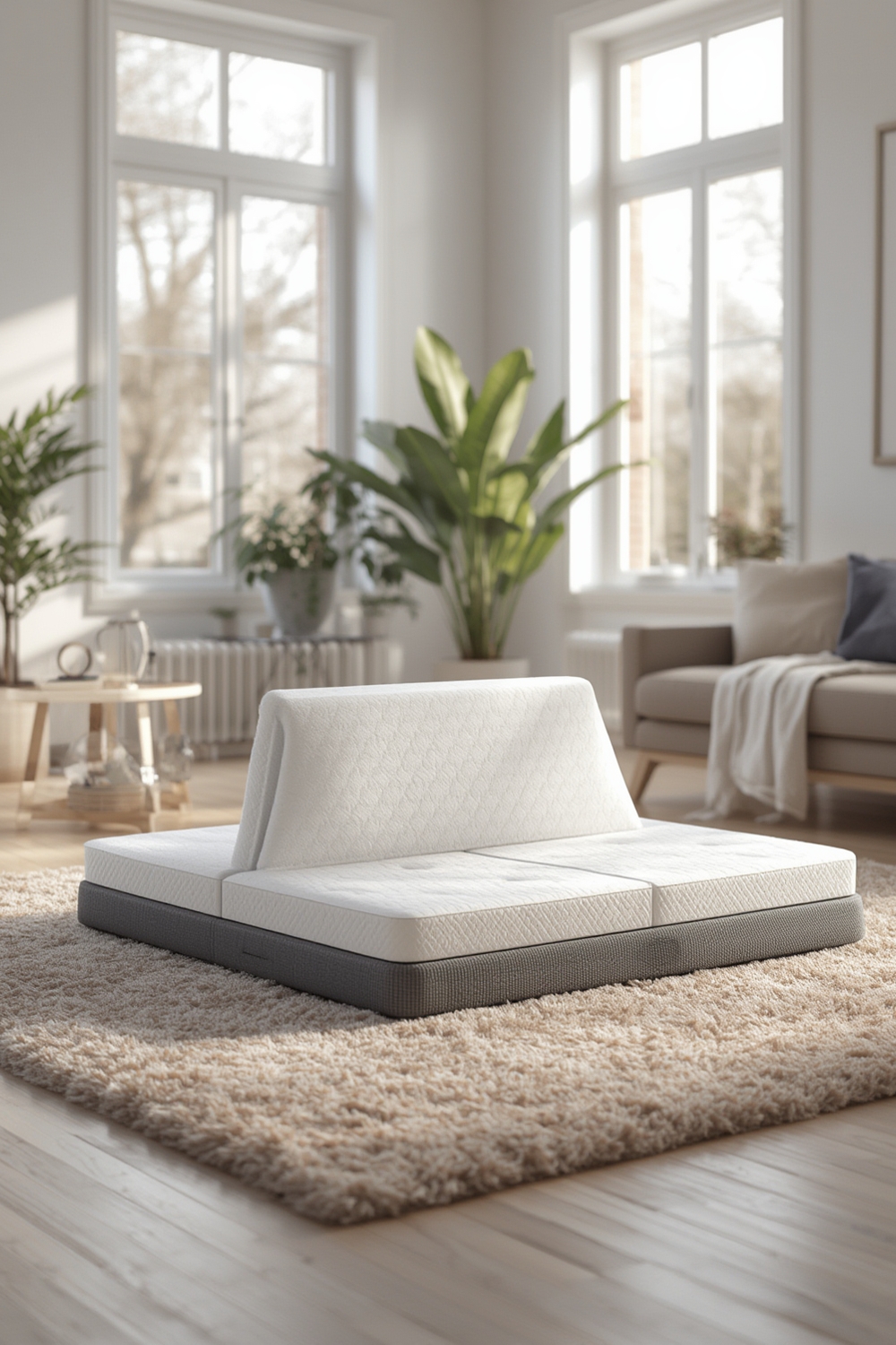 folding mattress product view