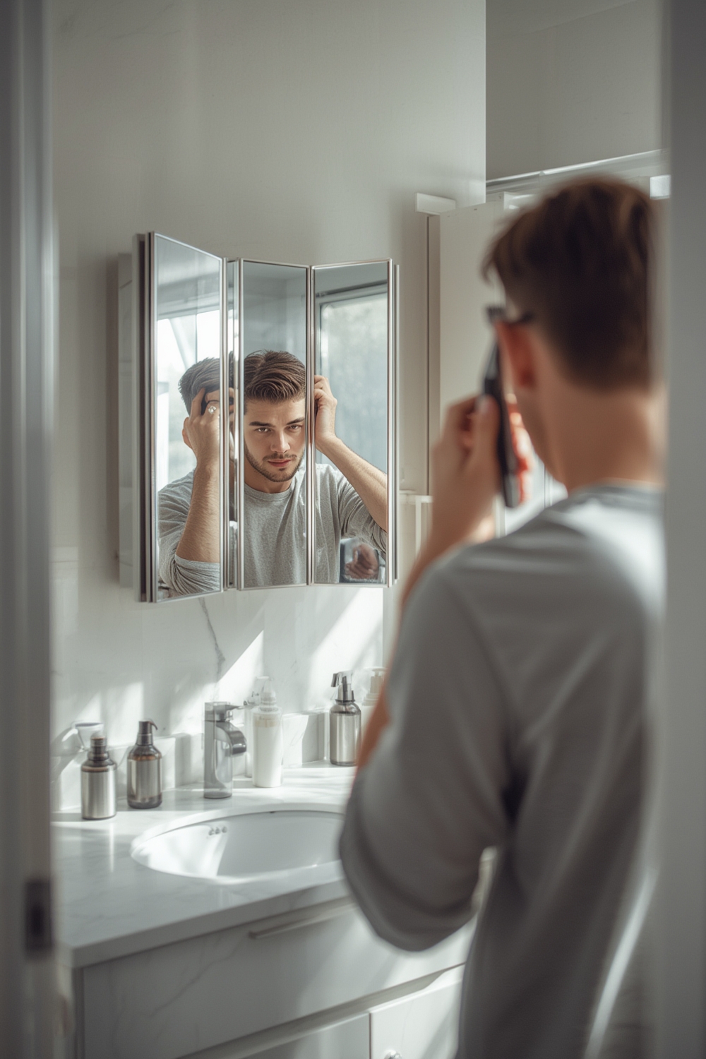 hair cutting product view