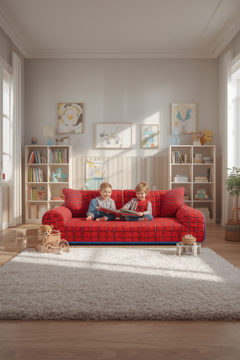kids sofa product view