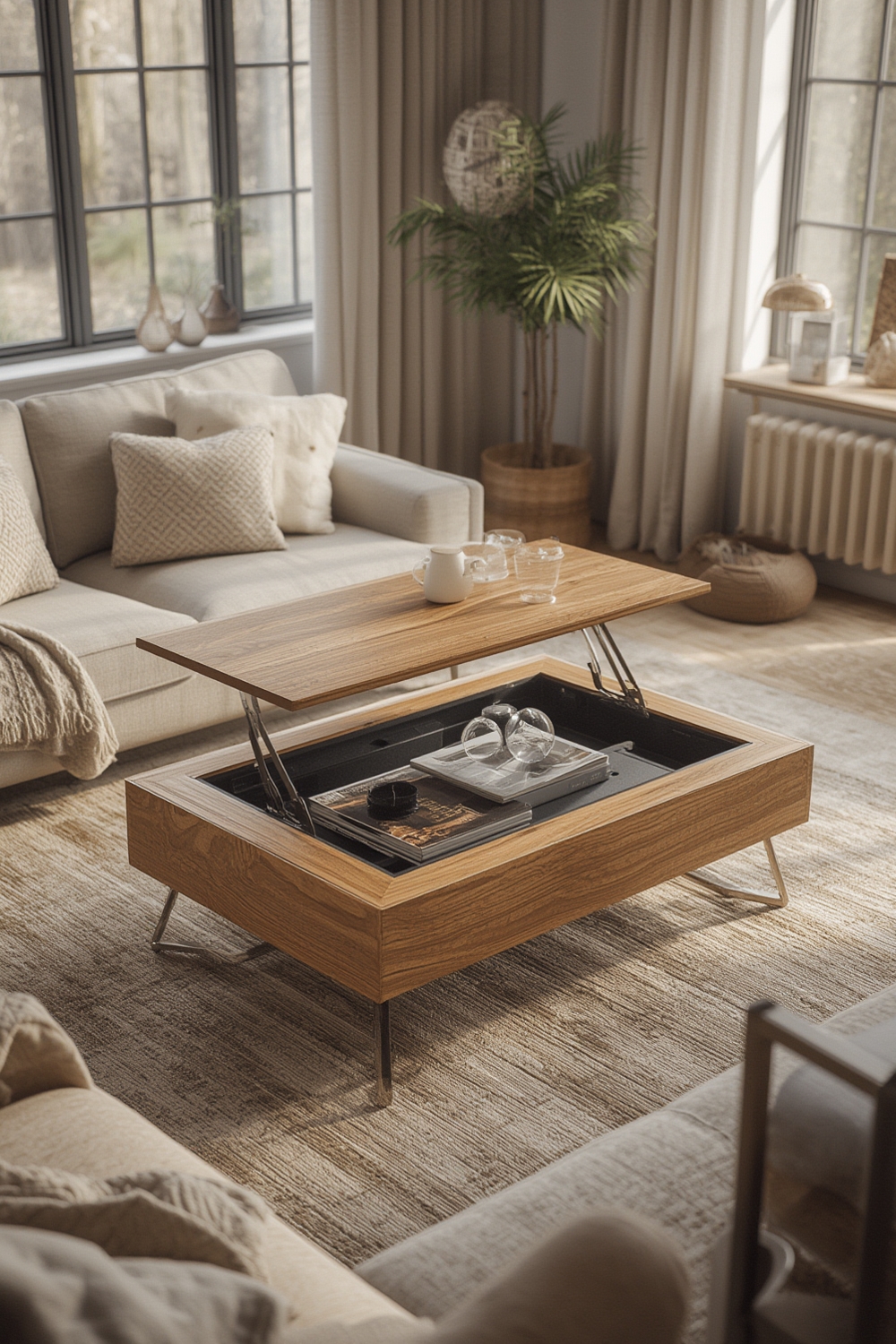 Lift Top Coffee Table: 9 Best Ways To Maximize Space (Proven Guide) 1 lift top coffee table - Illustration 1