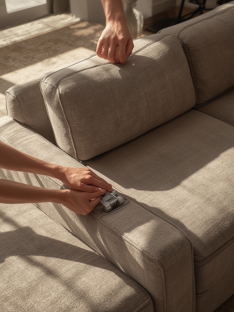 modular sectional sofa - Illustration 2