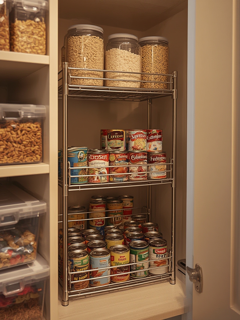 can organizer in action