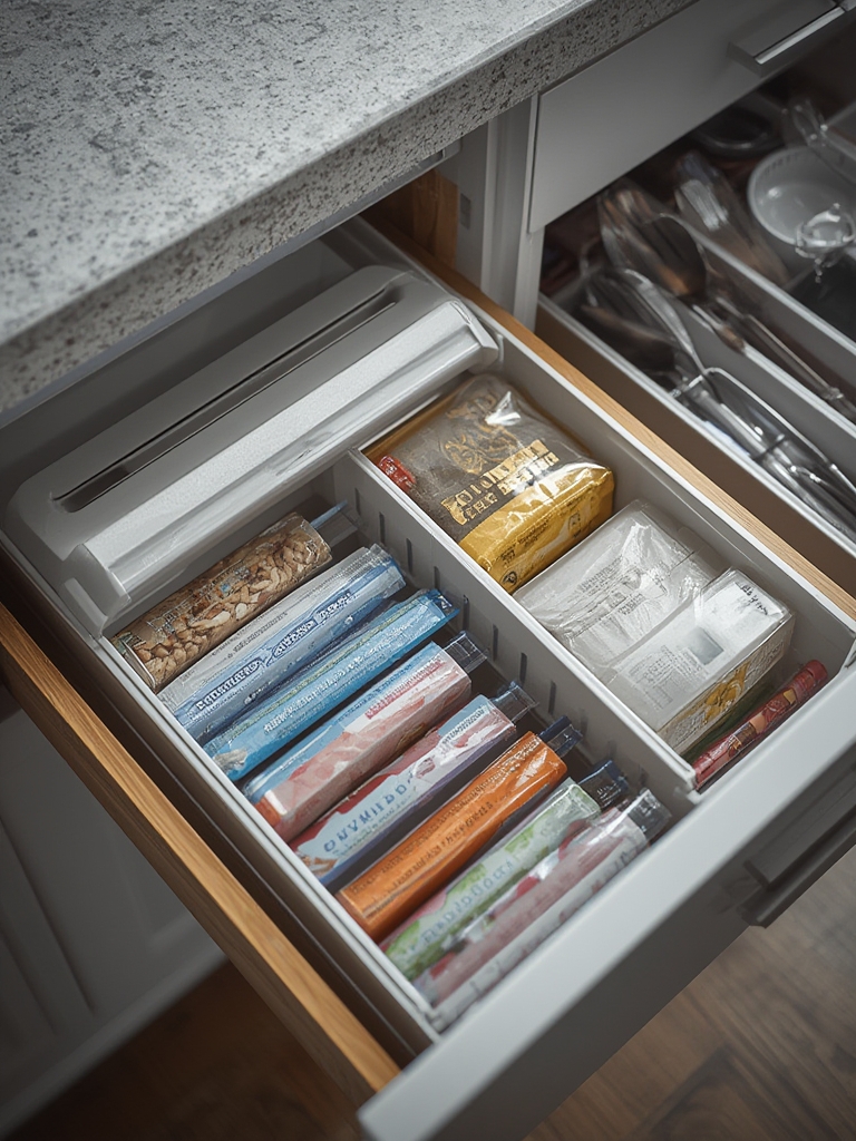 bag organizer in action