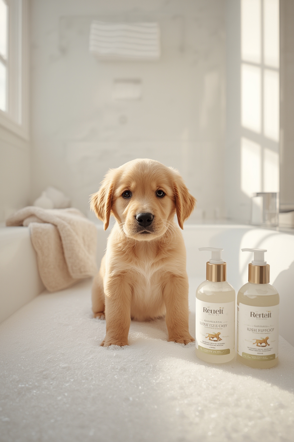 puppy shampoo product view