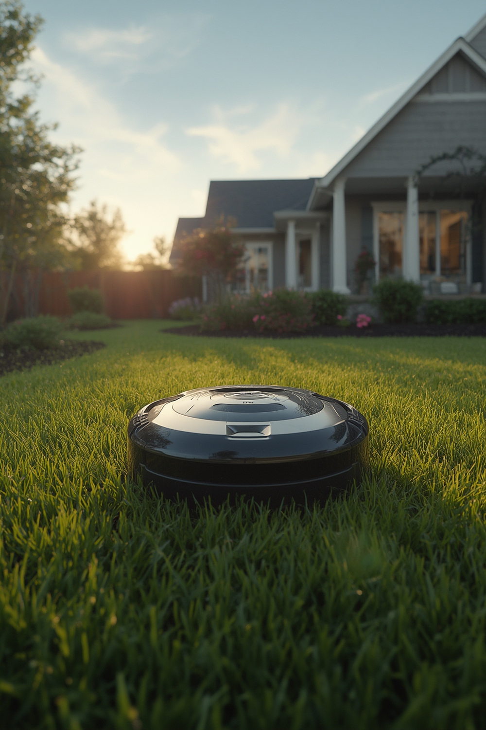 robot lawn mower - Illustration 1