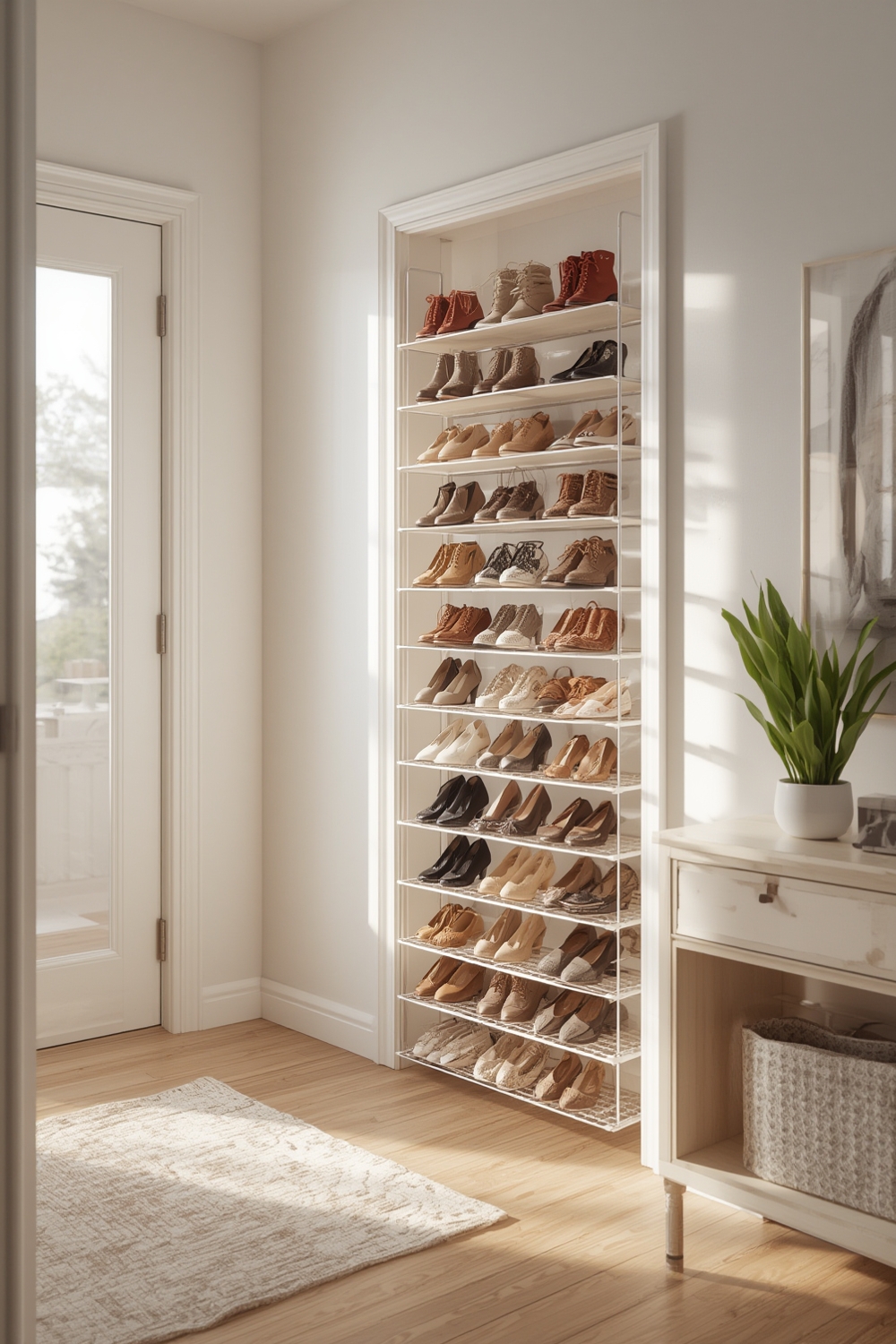 shoe organizer product view