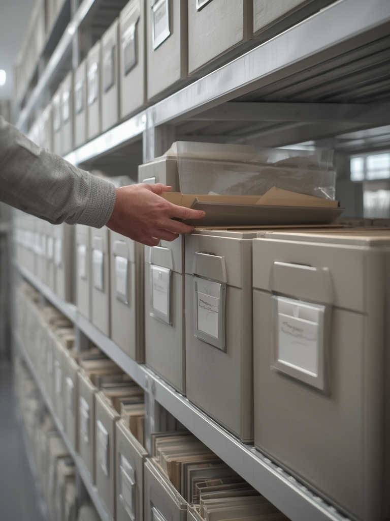 file boxes in action