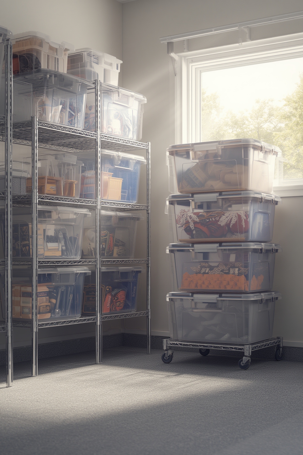 Storage container product view