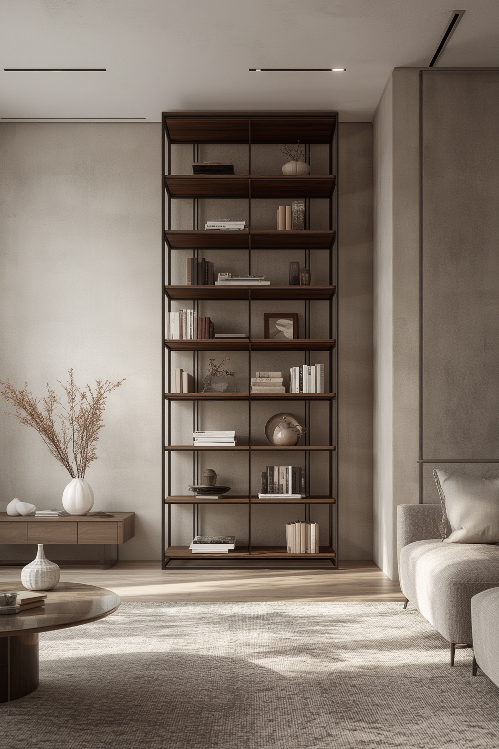 tall bookshelf product view