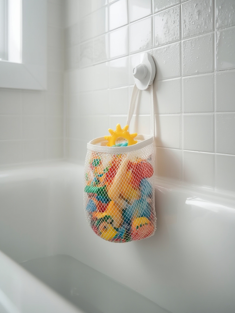 bath storage in action