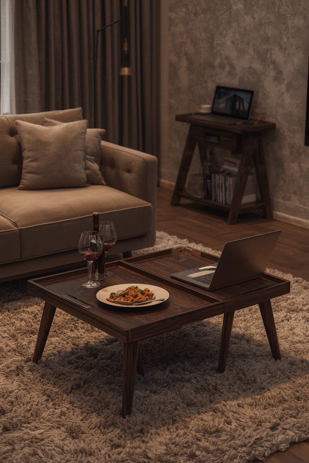 tv tray product view