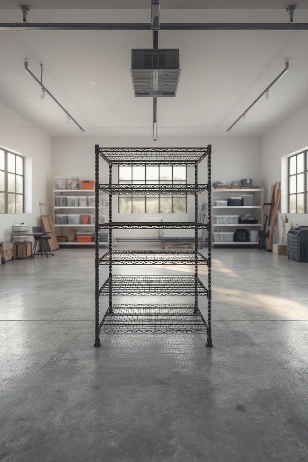 wire shelving product view