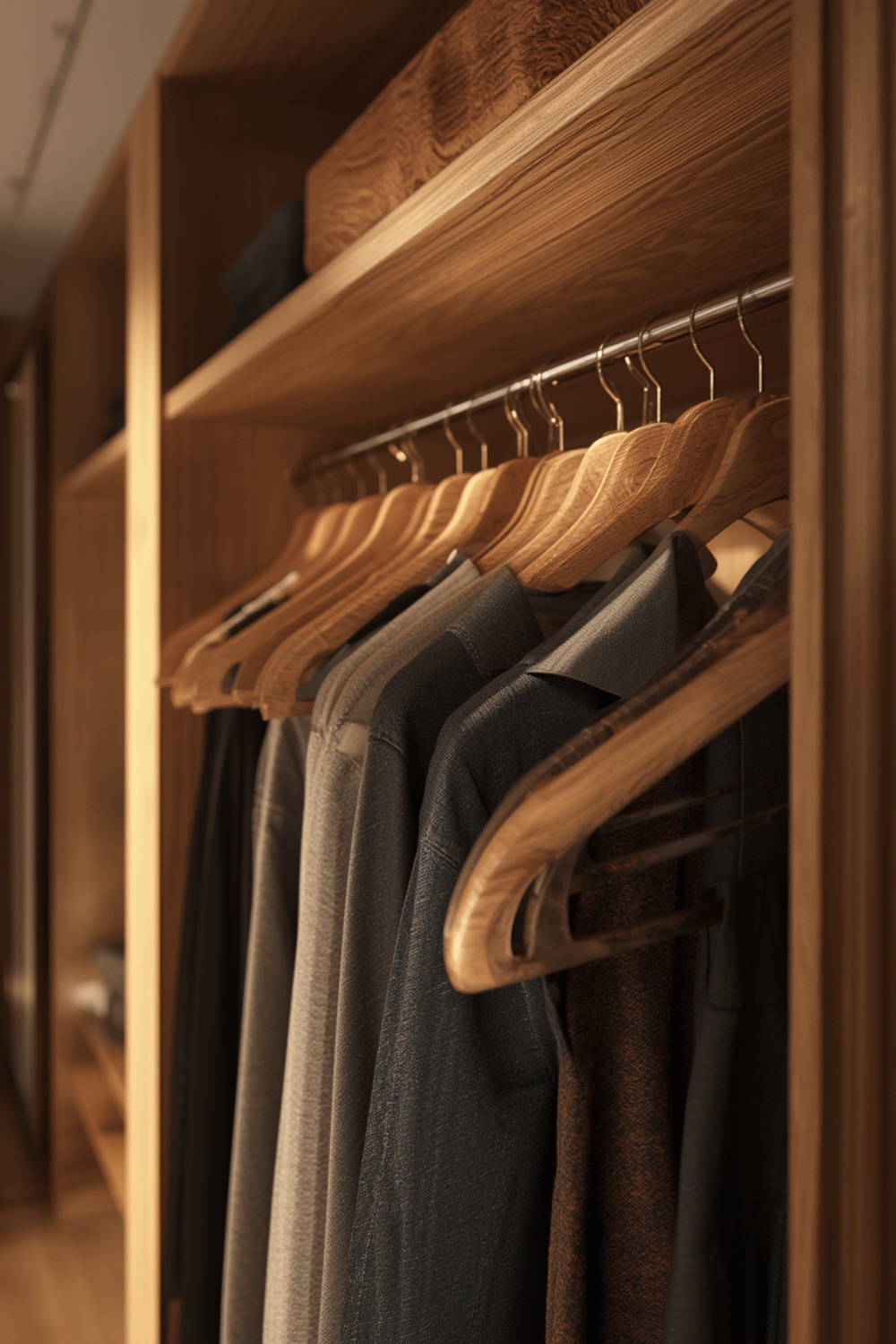 wooden hangers product view