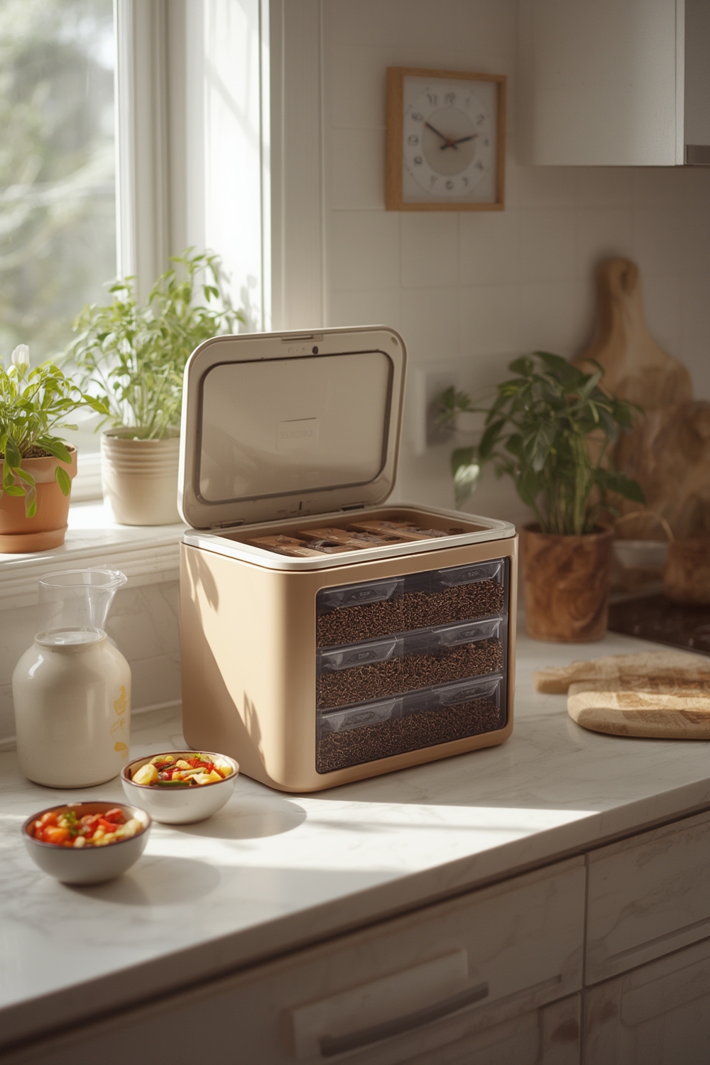 worm composting product view