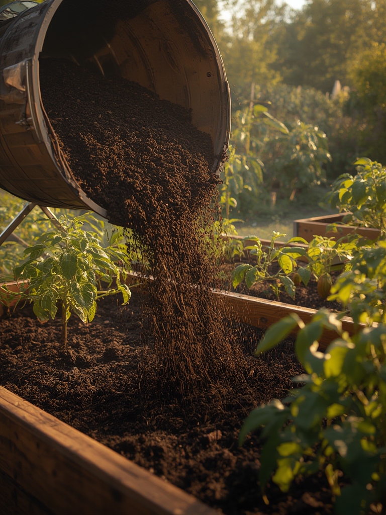 compost tumbler - Illustration 3