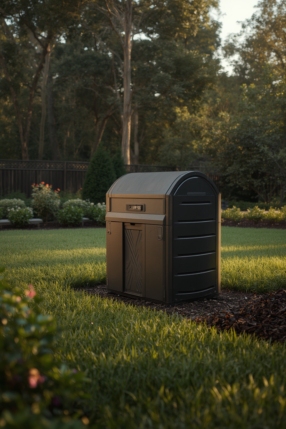 compost tumbler - Illustration 1