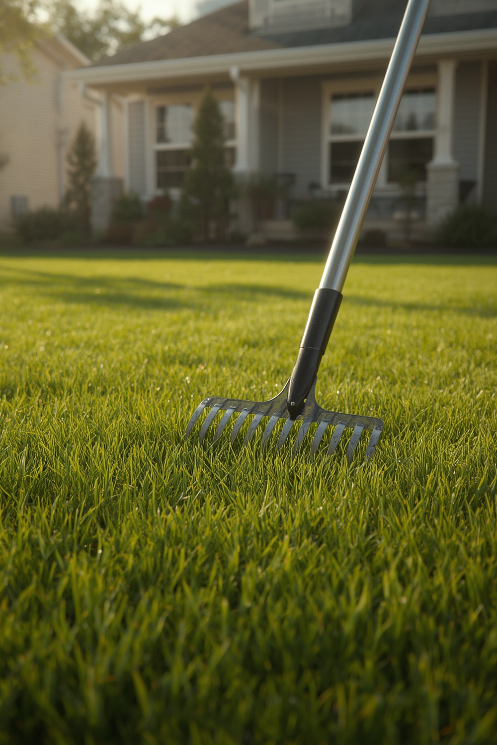 lawn leveling rake - Illustration 1