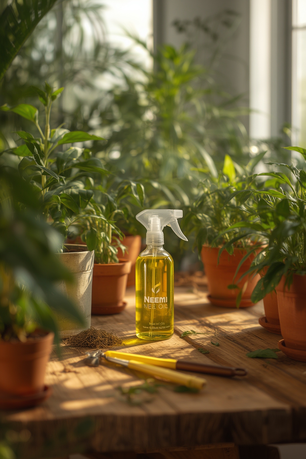 neem oil spray - Illustration 1