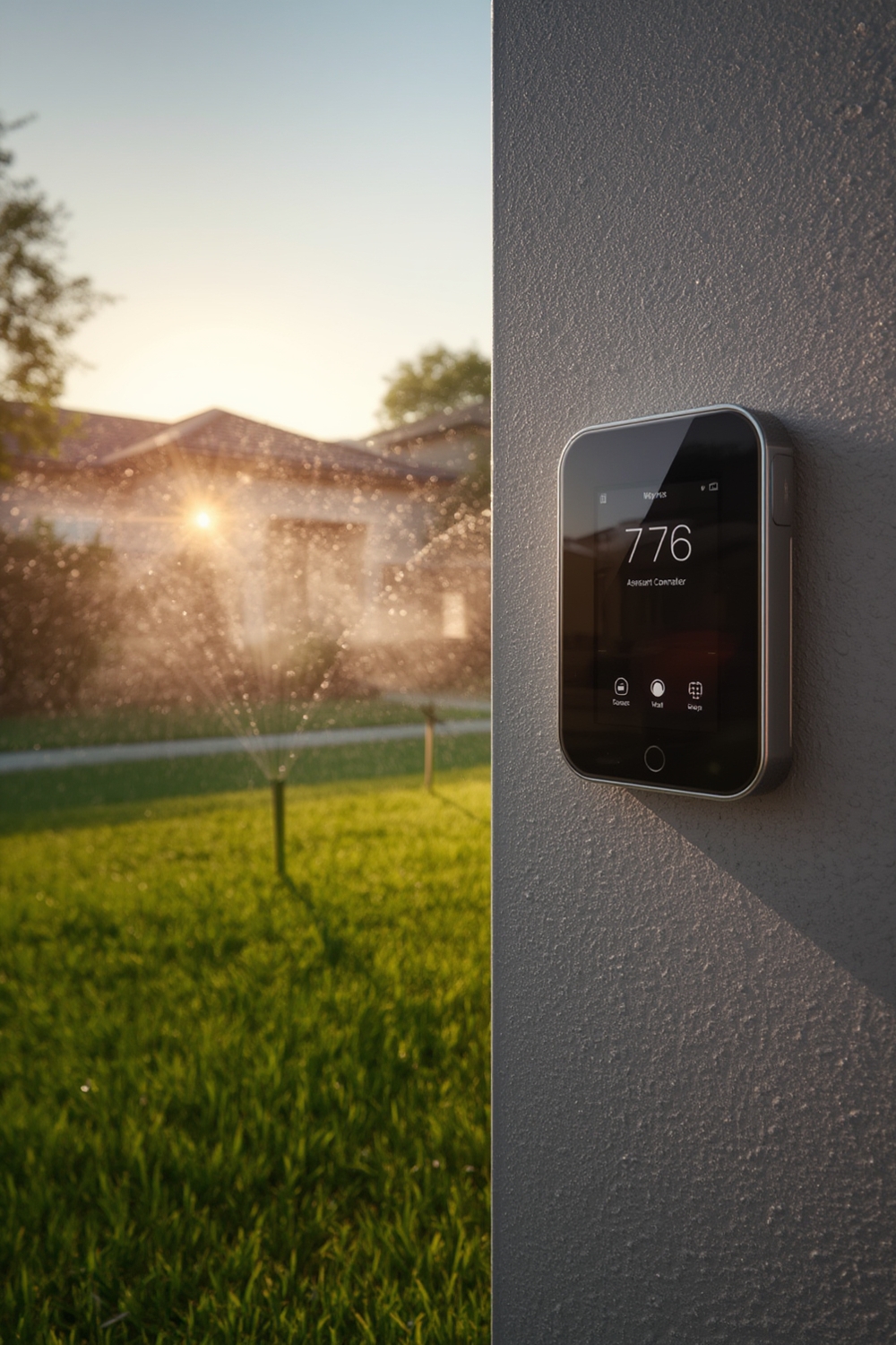 smart sprinkler controller - Illustration 1